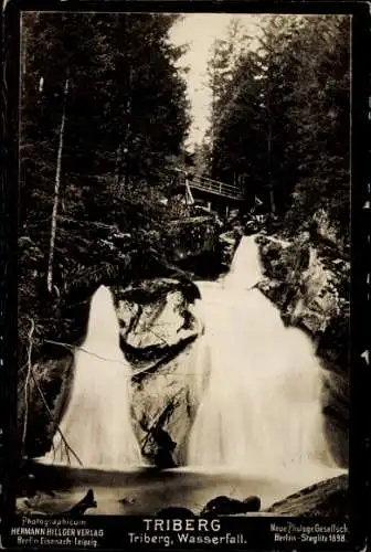 Ak Triberg im Schwarzwald, Wasserfall