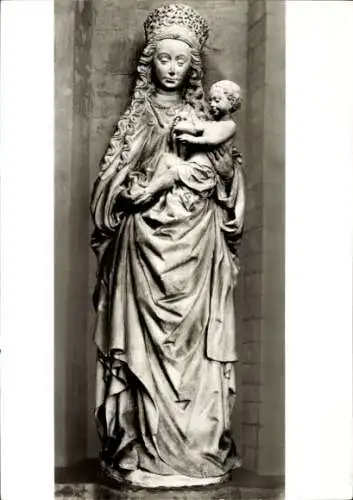 Ak Hansestadt Lübeck, Dom, Maria mit dem Kind
