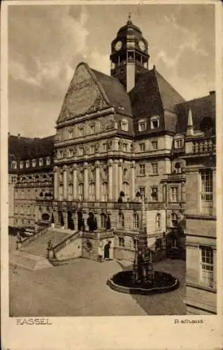 Ak Kassel in Hessen, Brunnen
