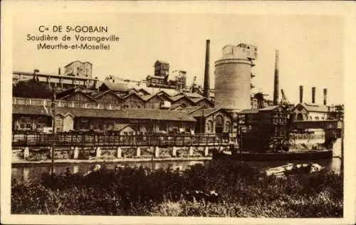 Ak Saint Gobain Meurthe et Moselle, Soudiere de Varangeville