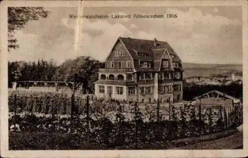 Ak Altenkirchen im Westerwald, Wasterwaldheim-Lazarett