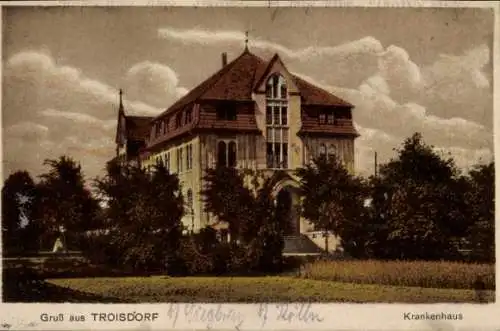 Ak Troisdorf Sieg, Krankenhaus