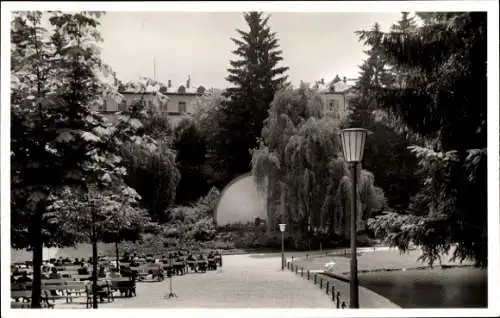 Ak Bad Schwalbach im Taunus, Kurpark