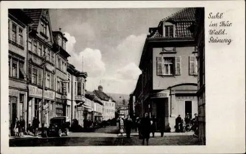 Ak Suhl in Thüringen, Steinweg