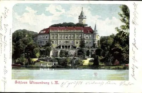 Ak Wiesenburg in der Mark, Schloss