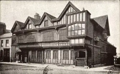 Ak Southampton Hampshire England, Tudor House