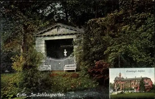 Ak Eutin in Ostholstein, Großherzogliches Schloss, Schlossgarten