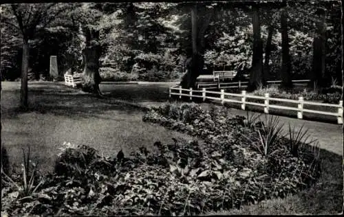 Ak Husum in Nordfriesland, Schlossgarten