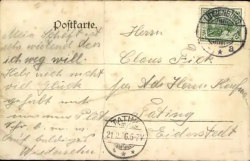 Ak Lütjenburg in Holstein, Bismarckturm