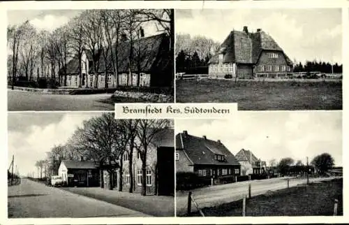 Ak Bad Bramstedt in Holstein, Teilansichten