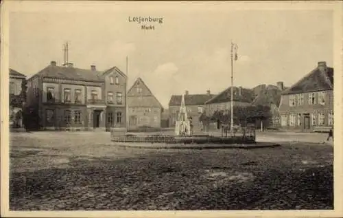 Ak Lütjenburg in Holstein, Markt