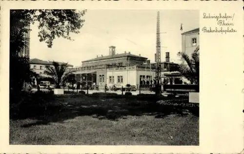 Ak Ludwigshafen am Rhein, Bahnhofsplatz