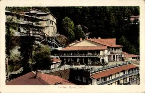 Ak Simla Shimla Himachal Pradesh Indien, Central Hotel