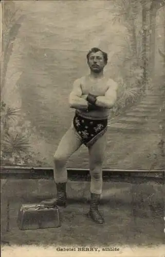Ak Gabriel Berry, athlete