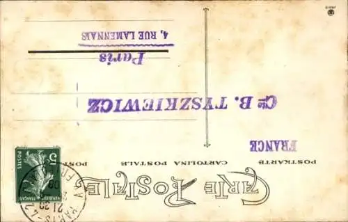 Künstler Ak Willy, Frau in durchsichtigem Kleid, Po