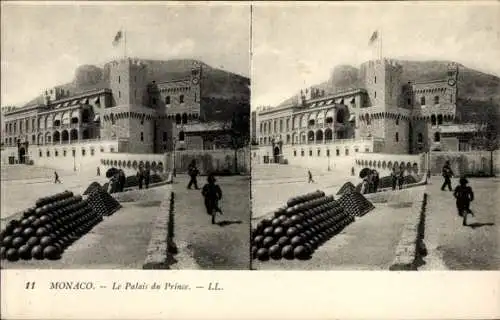 Stereo Ak Monte Carlo Monaco, Der Fürstenpalast