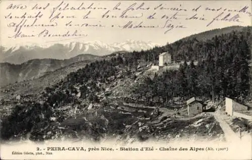 Ak Peira Cava Alpes-Maritimes, Station d'Ete, Chaine des Alpes