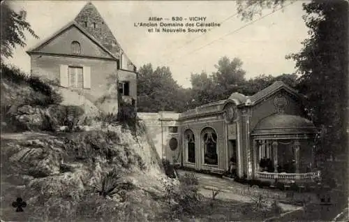 Ak Vichy-Allier, ehemalige Domaine des Celestins, neue Quelle