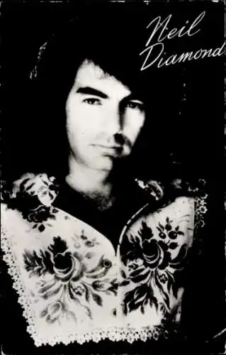 Ak Schauspieler Sänger Neil Diamond, Portrait