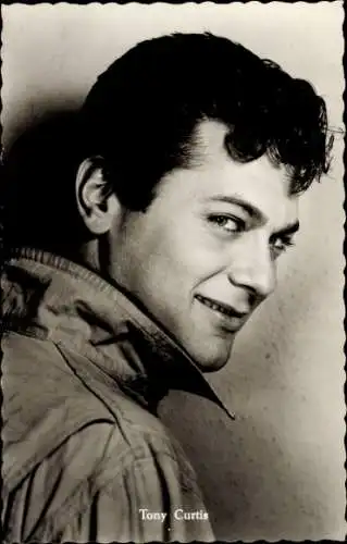 Ak Schauspieler Tony Curtis, Portrait