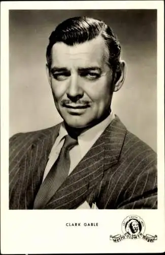 Ak Schauspieler Clark Gable,  Portrait