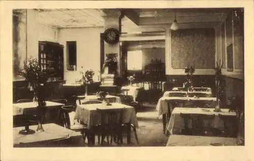 Ak Luxemburg Luxembourg, Hotel Restaurant Ph. Niedner, Innenansicht