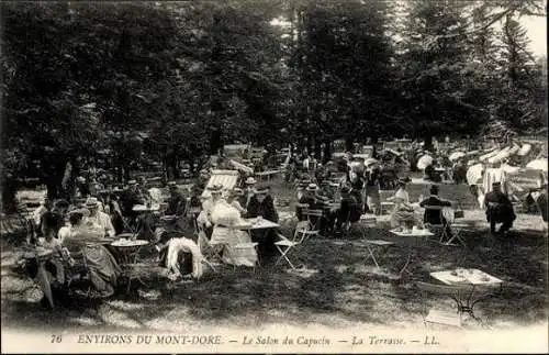 10 alte Ansichtskarten Le Mont Dore Puy de Dôme, Diverse Ansichten