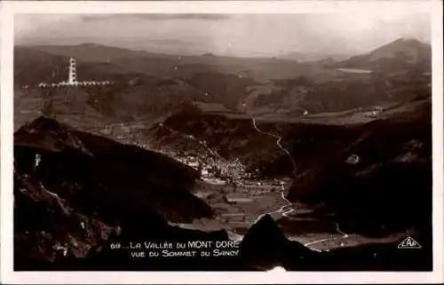 10 alte Ansichtskarten Le Mont Dore Puy de Dôme, Diverse Ansichten