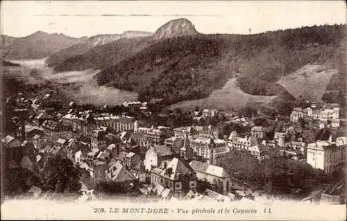 10 alte Ansichtskarten Le Mont Dore Puy de Dôme, Diverse Ansichten