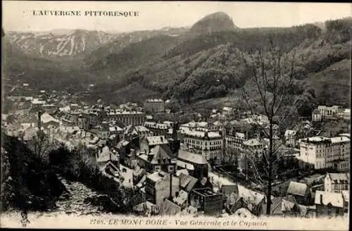 10 alte Ansichtskarten Le Mont Dore Puy de Dôme, Diverse Ansichten