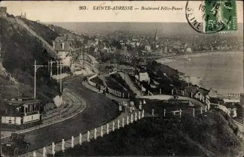 10 alte Ansichtskarten Sainte Adresse Seine Maritime, Diverse Ansichten