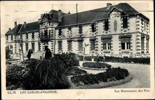 8 alte Ansichtskarten Les Sables d'Olonne Vendée, Diverse Ansichten