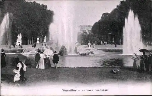 10 alte Ansichtskarten Versailles Yvelines, Diverse Ansichten
