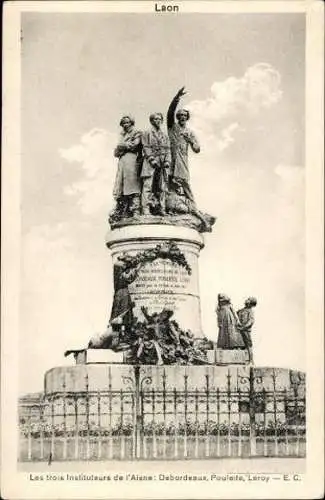 10 alte Ak Laon in Frankreich, diverse Ansichten