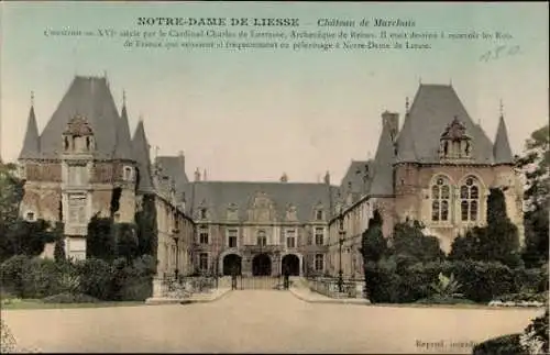 8 alte Ak Liesse Aisne, diverse Ansichten