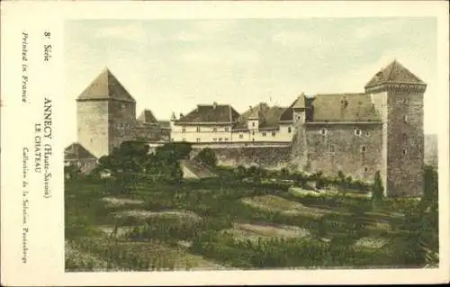 10 alte Ak, Serie Le Cathedrales de France, diverse Ansichten