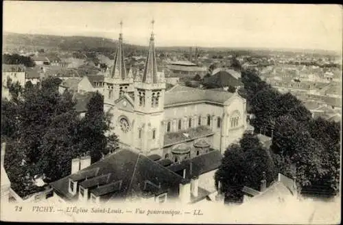 10 alte AK Vichy, verschiedene Ansichten