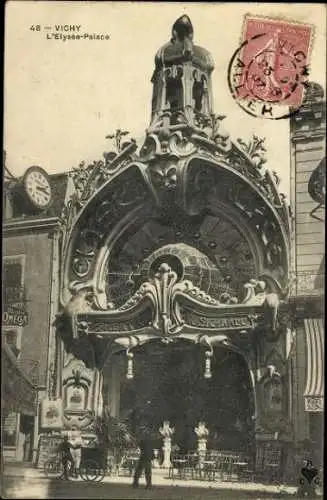 10 alte AK Vichy, verschiedene Ansichten