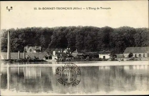 Ak Saint Bonnet Tronçais Allier, L´Étang de Tronçais