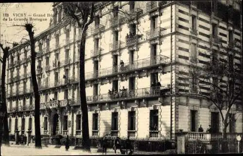 Ak Vichy Allier, Grand Hôtel de la Grande Bretagne