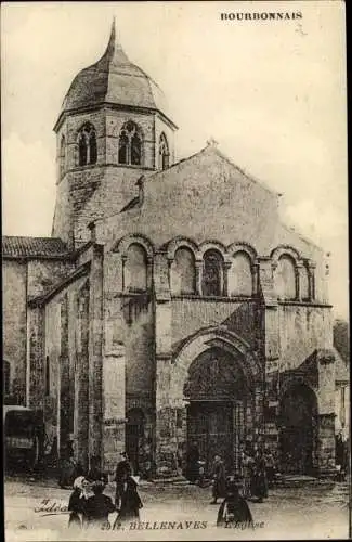 Ak Bellenaves Allier, l´Église