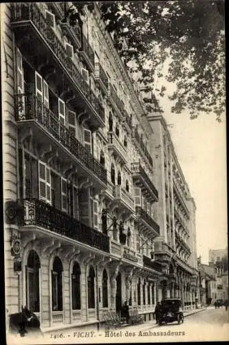 Ak Vichy Allier, Hôtel des Ambassadeurs