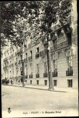 Ak Vichy Allier, Majestic Hôtel