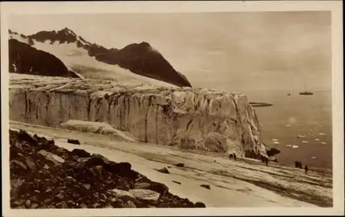 Ak Magdalena Bay Spitsbergen Spitzbergen Norwegen, Gullygletscher