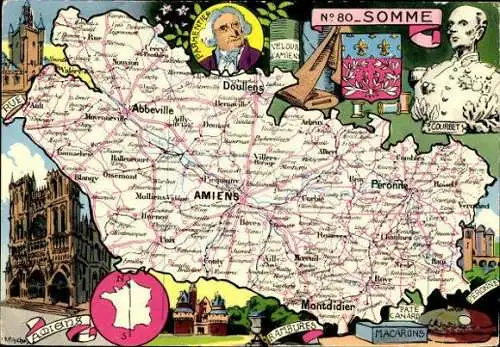 9 alte Ak Frankreich, diverse Städte