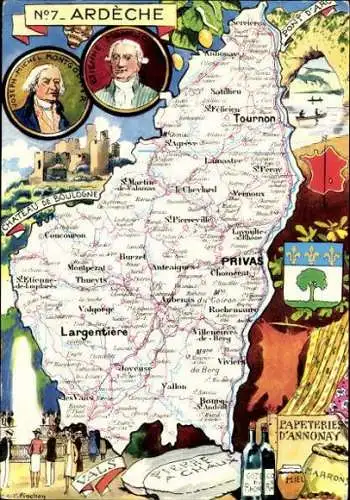 9 alte Ak Frankreich, diverse Städte