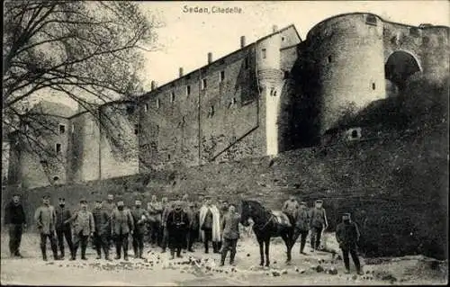 10 alte Ak Sedan Ardennes, diverse Ansichten