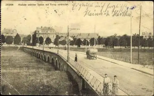 10 alte Ak Sedan Ardennes, diverse Ansichten