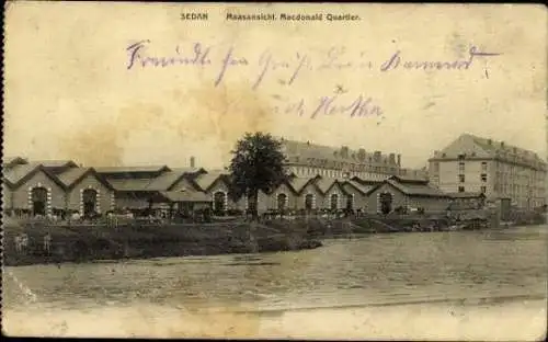 10 alte Ak Sedan Ardennes, diverse Ansichten