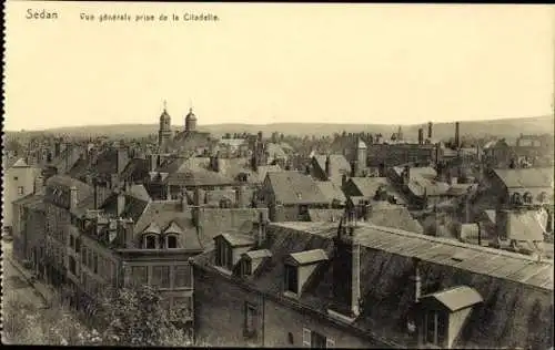 10 alte Ak Sedan Ardennes, diverse Ansichten